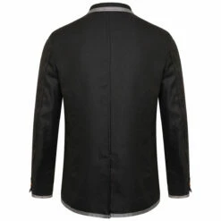 Comme Des Garçons BLACK Check Print Jacket for Women - Stylish Black Coat -Hervia Shop hervia.com 1i j006 052 1 jacket 1655896620DSC09054