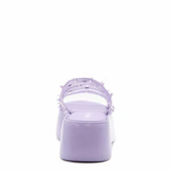 Jean Paul Gaultier X Melissa: The Becky Punk Love Mules In Lilac - Kids' Stylish Footwear -Hervia Shop hervia.com 23 12 f cs002 x033 29 melissa becky punk love col. 29 lila 168603858133935 AP368 3