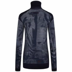 Jean Paul Gaultier The Blue Denim Trompe L’oeil Top In Navy/Blue for Kids