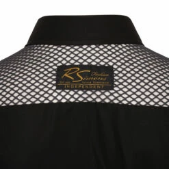 Raf Simons Classic Shirt With Net Panel In Black - Men's Designer Shirts