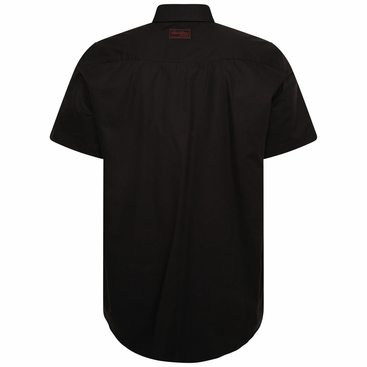 Raf Simons Black Polka Dot Print Short-Sleeved Shirt for Men 1 Raf Simons Black Polka Dot Print Short-Sleeved Shirt for Men