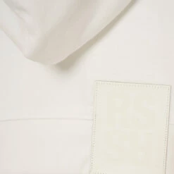 Raf Simons White Cropped Short-Sleeved Hoodie with 'R' Embroidery | Women's Designer Hoodie 5 Raf Simons White Cropped Short-Sleeved Hoodie with 'R' Embroidery | Women's Designer Hoodie -Hervia Shop hervia.com 231 w174 19004 0010 cropped hoodie with r embroidery and patch col. white 1677595014DSC04016