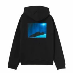 OAMC Albadune Kangaroo Pocket Hoodie In Black - Kids