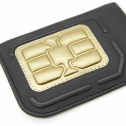 JW Anderson Sim Card Cardholder In Black - Stylish Kids Accessory -Hervia Shop hervia.com ac0282 sim card cardholder col. black 1696859543AC0282 LA0280 999 3