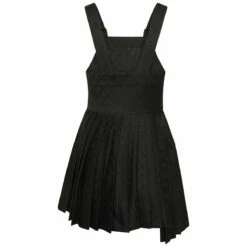 Charles Jeffrey LOVERBOY Black Mini Kilt Dress | Designer Women's Dress