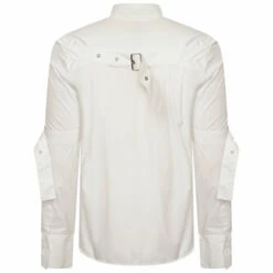 Charles Jeffrey LOVERBOY White Belted Shirt | Men's Designer Shirts