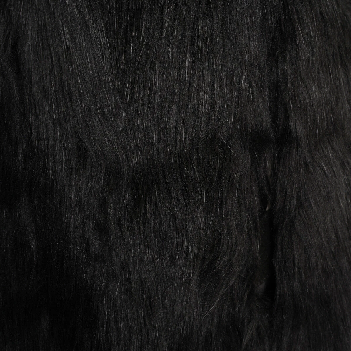 Comme Des Garçons BLACK Long Faux Fur Vest in Black | Designer Women's Jackets & Coats 3 Comme Des Garçons BLACK Long Faux Fur Vest in Black | Designer Women's Jackets & Coats - Image 3