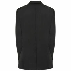 Comme Des Garçons BLACK Deconstructed Single-Breasted Blazer | Women's Designer Jacket