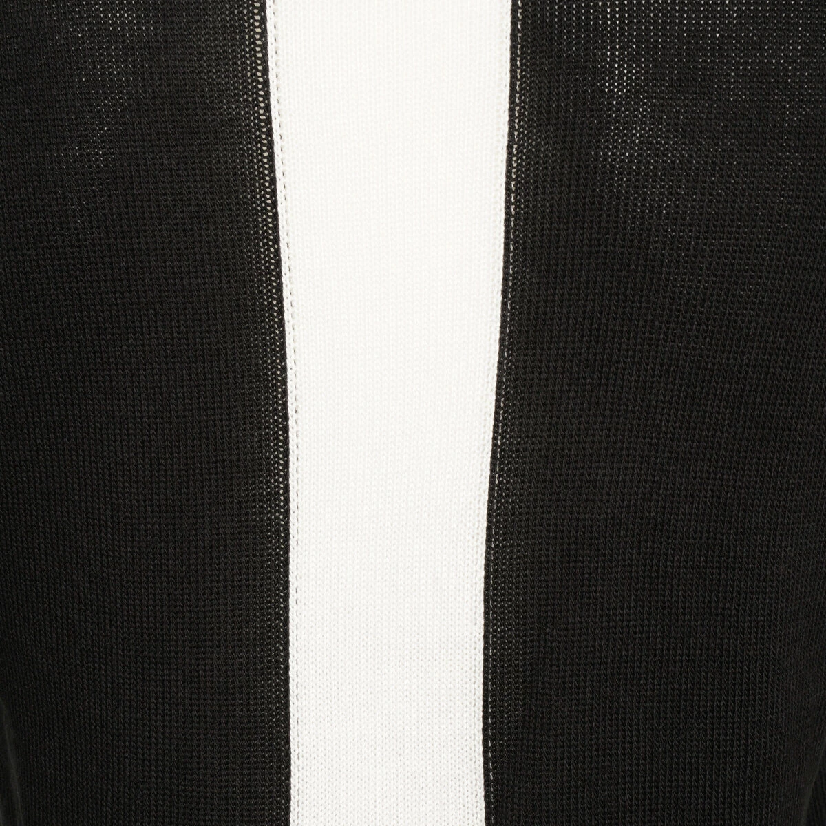 Comme Des Garçons BLACK Striped Back Sweater In Black 3 Comme Des Garçons BLACK Striped Back Sweater In Black - Image 3
