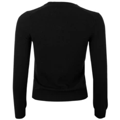 Comme Des Garçons PLAY N017 Black Heart V-Neck Jumper - Black