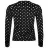 Comme Des Garçons PLAY N035 Polka Dot Jumper Black In 1 - Women's Knitwear