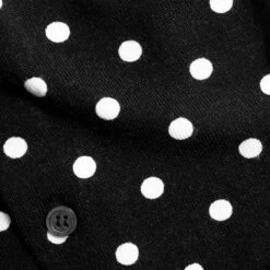 Comme des Garçons PLAY N037 Polka Dot Cardigan Black - Women's Knitwear 7 Comme des Garçons PLAY N037 Polka Dot Cardigan Black - Women's Knitwear -Hervia Shop hervia.com comme des gar ons play n037 polka dot cardigan black 16075310935326.3