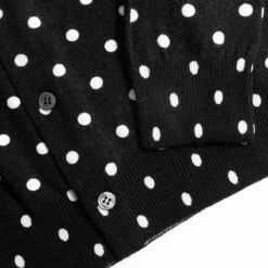 Comme des Garçons PLAY N037 Polka Dot Cardigan Black - Women's Knitwear 6 Comme des Garçons PLAY N037 Polka Dot Cardigan Black - Women's Knitwear -Hervia Shop hervia.com comme des gar ons play n037 polka dot cardigan black 16075310965326.2