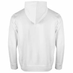 Comme des Garçons PLAY T294 Double Eye Red Heart Hoodie in White | Men's Designer Hoodies