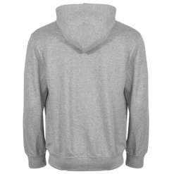 Comme Des Garçons PLAY T302 Double Eye Black Heart Hoodie in Grey - Men's Designer Hoodie