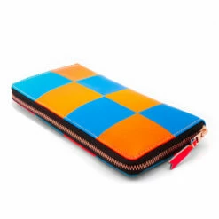 Front Page 31 Comme Des Garçons Fluo Squares Wallet SA0110FS - Orange | Men's Wallets