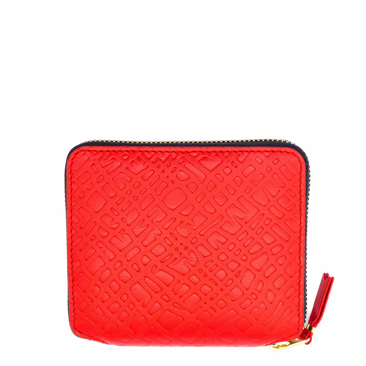 Comme Des Garçons SA2100ER Red Leather Wallet - Designer Mens Wallet 1 Comme Des Garçons SA2100ER Red Leather Wallet - Designer Mens Wallet