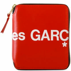 Comme Des Garçons SA2100HL Huge Logo Wallet - Red | Premium Men's Wallet