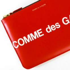 Comme Des Garçons Wallet SA5100HL Huge Logo Wallet Red In Red | Men's Wallets -Hervia Shop hervia.com comme des gar ons wallet sa5100hl huge logo wallet red 1559923558CDG 12.3