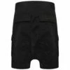 Rick Owens DRKSHDW Black Cargo Denim Shorts | Men's Designer Shorts