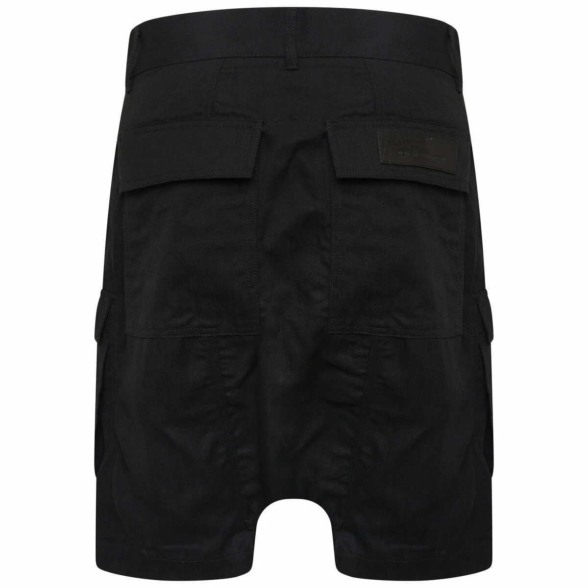 Rick Owens DRKSHDW Black Cargo Denim Shorts | Men's Designer Shorts 1 Rick Owens DRKSHDW Black Cargo Denim Shorts | Men's Designer Shorts