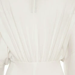 Rick Owens DRKSHDW 3/4 Sleeves Tommy Mini Dress In Milk - Designer Womens Dress 5 Rick Owens DRKSHDW 3/4 Sleeves Tommy Mini Dress In Milk - Designer Womens Dress -Hervia Shop hervia.com ds01c6505 rn 11 cinched tommy mini dress milk 1679480765 2AJ4639