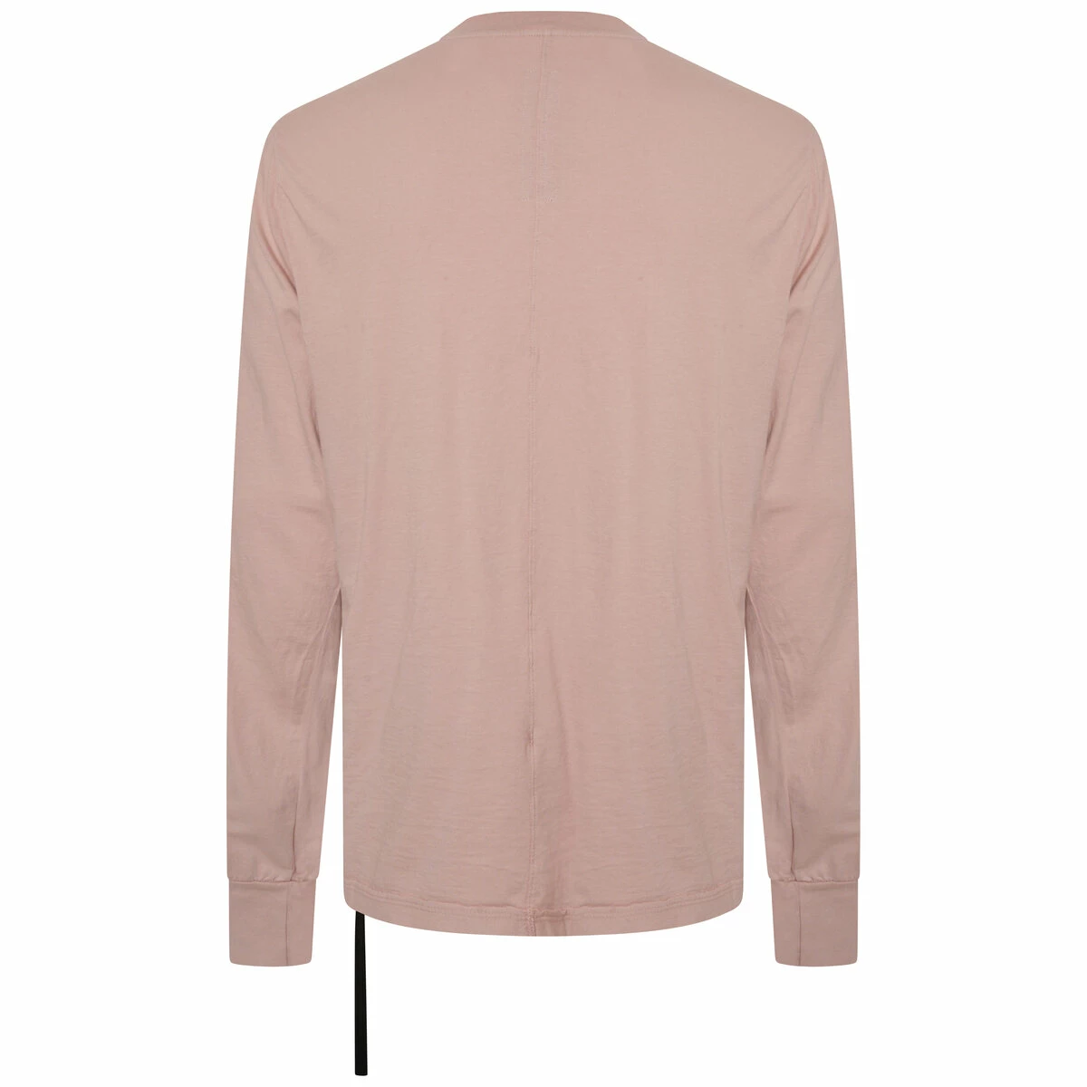 Rick Owens DRKSHDW Pink Crewneck Long-Sleeve T-Shirt for Men 1 Rick Owens DRKSHDW Pink Crewneck Long-Sleeve T-Shirt for Men