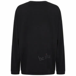 ERL Venice - Be Nice Crew Neck Sweatshirt In Black | Men's Designer Hoodies & Sweatshirts
