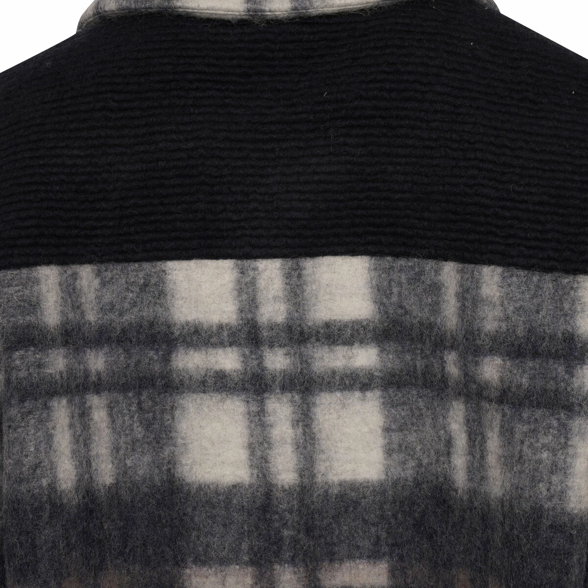 Feng Chen Wang Navy Pankou Mini Jacket - Women's Designer Navy Coat 3 Feng Chen Wang Navy Pankou Mini Jacket - Women's Designer Navy Coat - Image 3