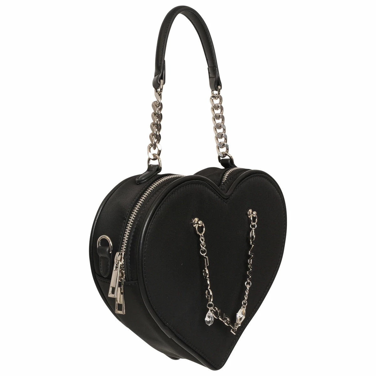 Feng Chen Wang Large Heart Shaped Bag - Black | Men's Designer Bags 2 Feng Chen Wang Large Heart Shaped Bag - Black | Men's Designer Bags - Image 2