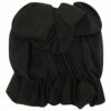 Comme Des Garçons Black Short-Sleeved Ruffled Bolero Jacket - Designer Women's Coats