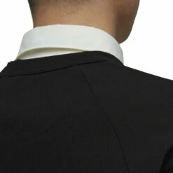 Y-3 Crep Jersey T-Shirt In Black - Men's Designer T-Shirt -Hervia Shop hervia.com h63020 crepe sj ss tee col. black 1690883218H63020 10 APPAREL On Model Detail View 3 white