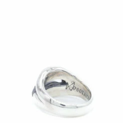 Yohji Yamamoto Vampire Blood Ring In Silver - Kids' Gothic Fashion Accessory