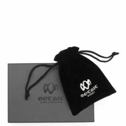 Yohji Yamamoto Vampire Blood Ring In Silver - Kids' Gothic Fashion Accessory -Hervia Shop hervia.com ha a95 920 1 vampire blood ring col. 1 1645542979YOHJI BOX