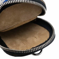 JW Anderson Nano Cap Bag In Blue/White - Stylish Kids Accessory -Hervia Shop hervia.com hb0232 la0167 910 nano cap bag off white blue 1656082823inside of hat bag