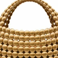 JW Anderson Gold Bubble Basket Handle Bag - Stylish Kids Accessory in Gold 6 JW Anderson Gold Bubble Basket Handle Bag - Stylish Kids Accessory in Gold -Hervia Shop hervia.com hb0579 bubble basket col. gold 1696860352HB0579 FA0178 220 3