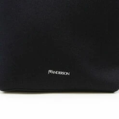 JW Anderson Navy Canvas Bucket Chain Handle Bag for Kids -Hervia Shop hervia.com hb0580 the jwa corner bucket col. dark navy 1696860419HB0580 FA0327 898 5