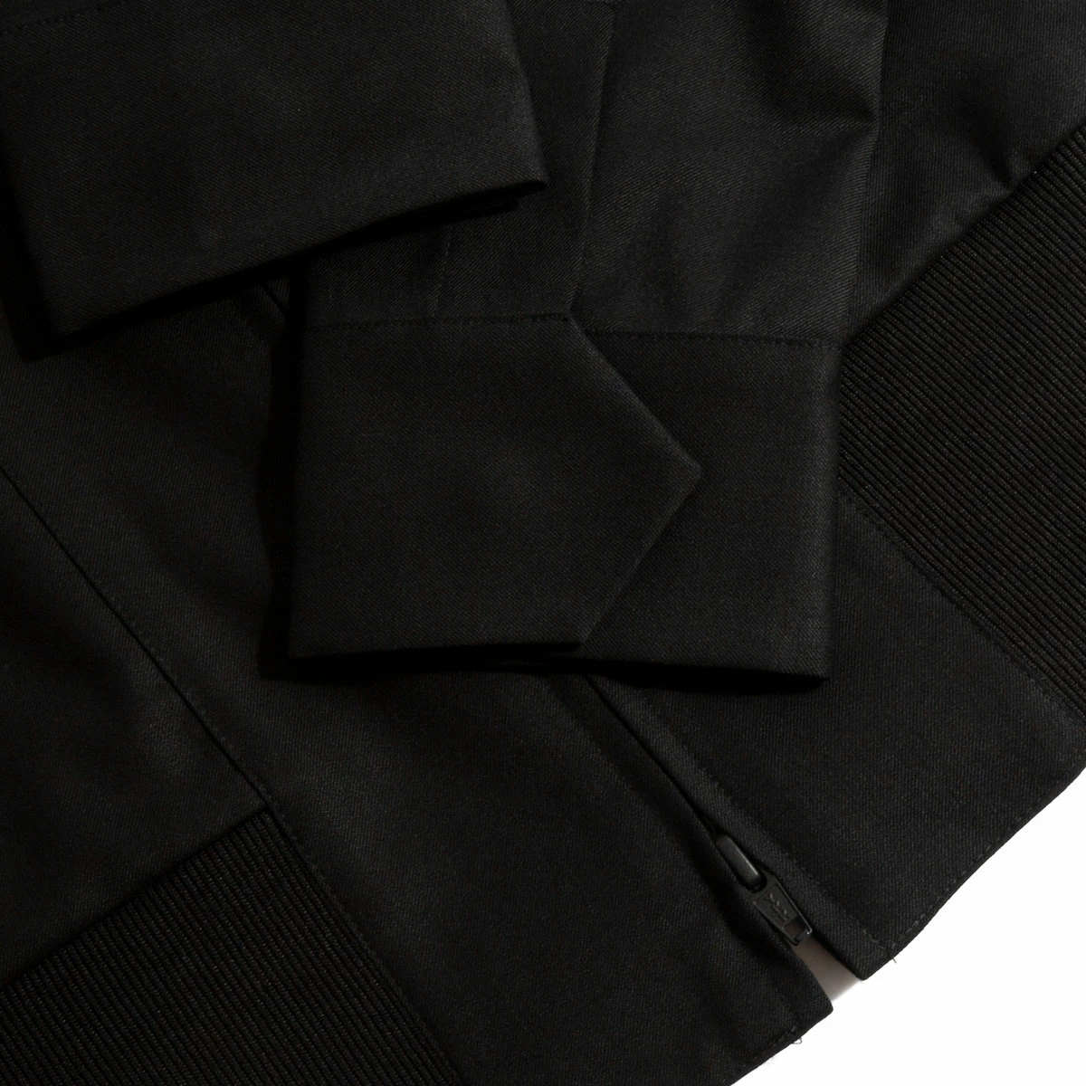 Y-3 Classic Refined Wool Jacket In Black | Women's Luxury Outerwear 4 Y-3 Classic Refined Wool Jacket In Black | Women's Luxury Outerwear - Image 4