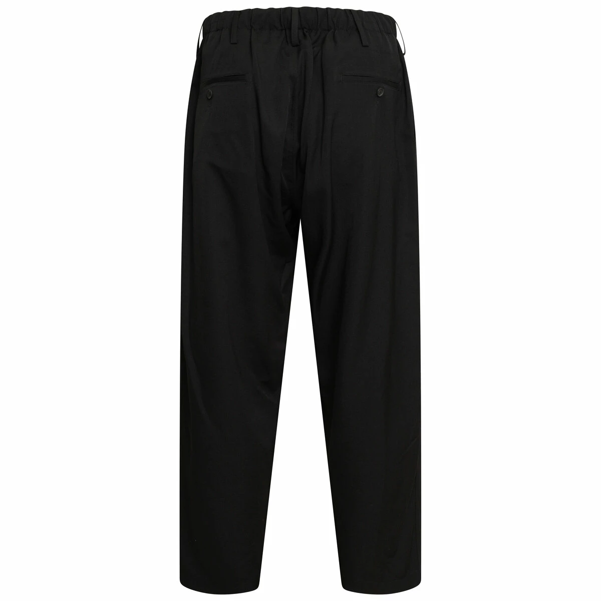 Yohji Yamamoto Wide-Leg Trousers In Black - Kids' Fashion 1 Yohji Yamamoto Wide-Leg Trousers In Black - Kids' Fashion