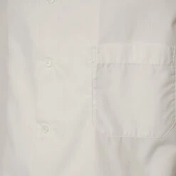 Yohji Yamamoto White Double Layered Mandarin Collar Shirt - Men's Designer Shirt -Hervia Shop hervia.com hj b50 018 a 2 layered front chain stitch col. white 1697531979HJ B50 018 1 02 2