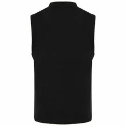 Yohji Yamamoto Cut-Out Fleece Vest In Black - Kids