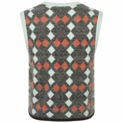 Adidas X Wales Bonner Knit Vest In Multi - Women's Designer Cardigan & Knitwear