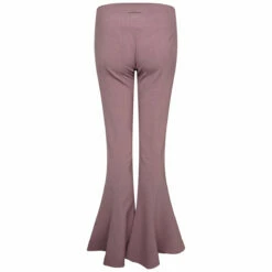 Jean Paul Gaultier Kids Flared Cut-Out Trousers in Lilac - Stylish & Unique