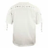Jean Paul Gaultier Oversized Laced T-Shirt In White - Men's Designer T-Shirt