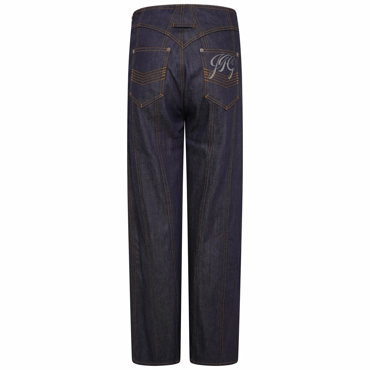 Jean Paul Gaultier The JPG Raw Jeans In Indigo - Kids' Premium Denim 1 Jean Paul Gaultier The JPG Raw Jeans In Indigo - Kids' Premium Denim