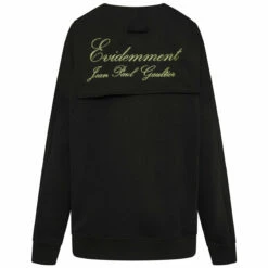Jean Paul Gaultier Évidemment Sailor Smock Sweater In Black - Kids