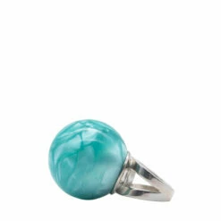 Jean Paul Gaultier X La Manso Turquoise Medium Ball Ring | Kids Fashion Accessory