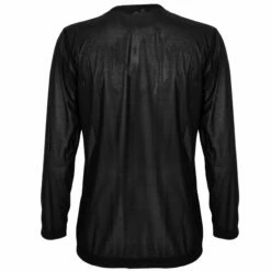 Junya Watanabe Black Sequin Sheer Top for Kids | Stylish & Elegant