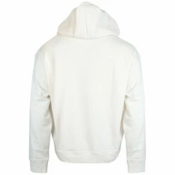 Jil Sander Logo Print Hoodie in Natural - Men's Designer Hoodie