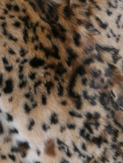 Junya Watanabe Kids Faux Fur Animal Print Shawl In Black -Hervia Shop hervia.com jt j039 1 jacket 15886808722I5A5890